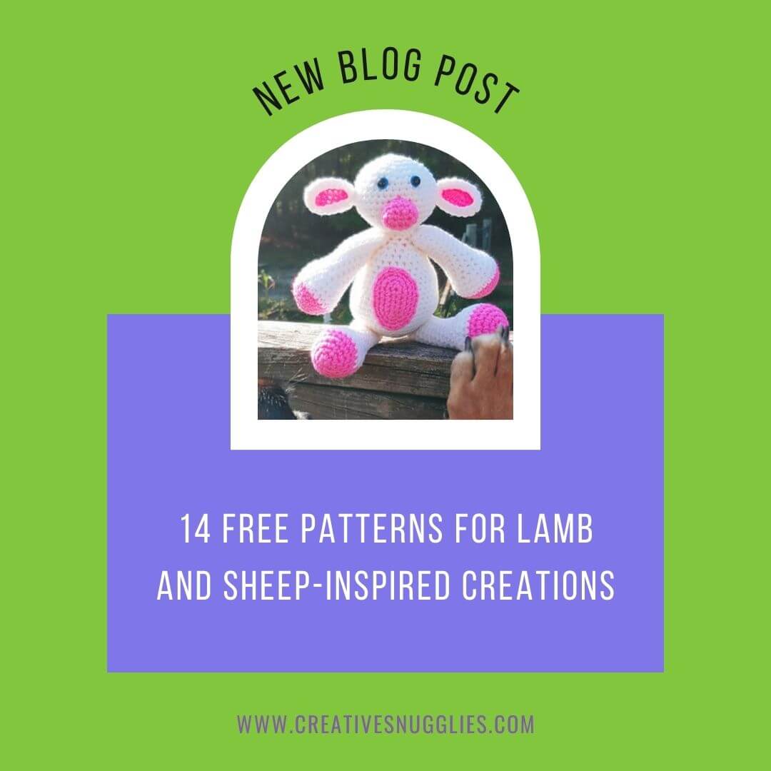 lamb/sheep inspired free crochet patterns
