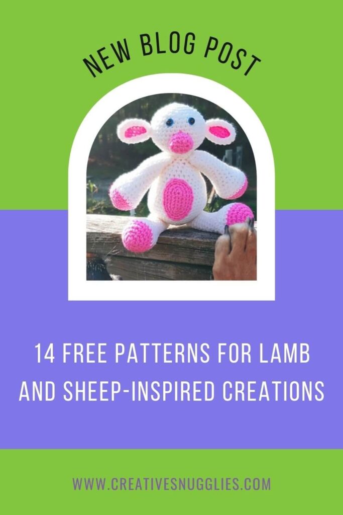 Free Crochet pattern for lamb and sheep-inspired creations
