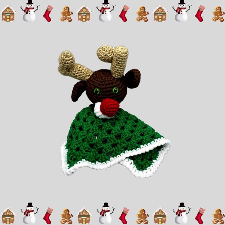 Reindeer Lovey – Free Crochet Pattern
