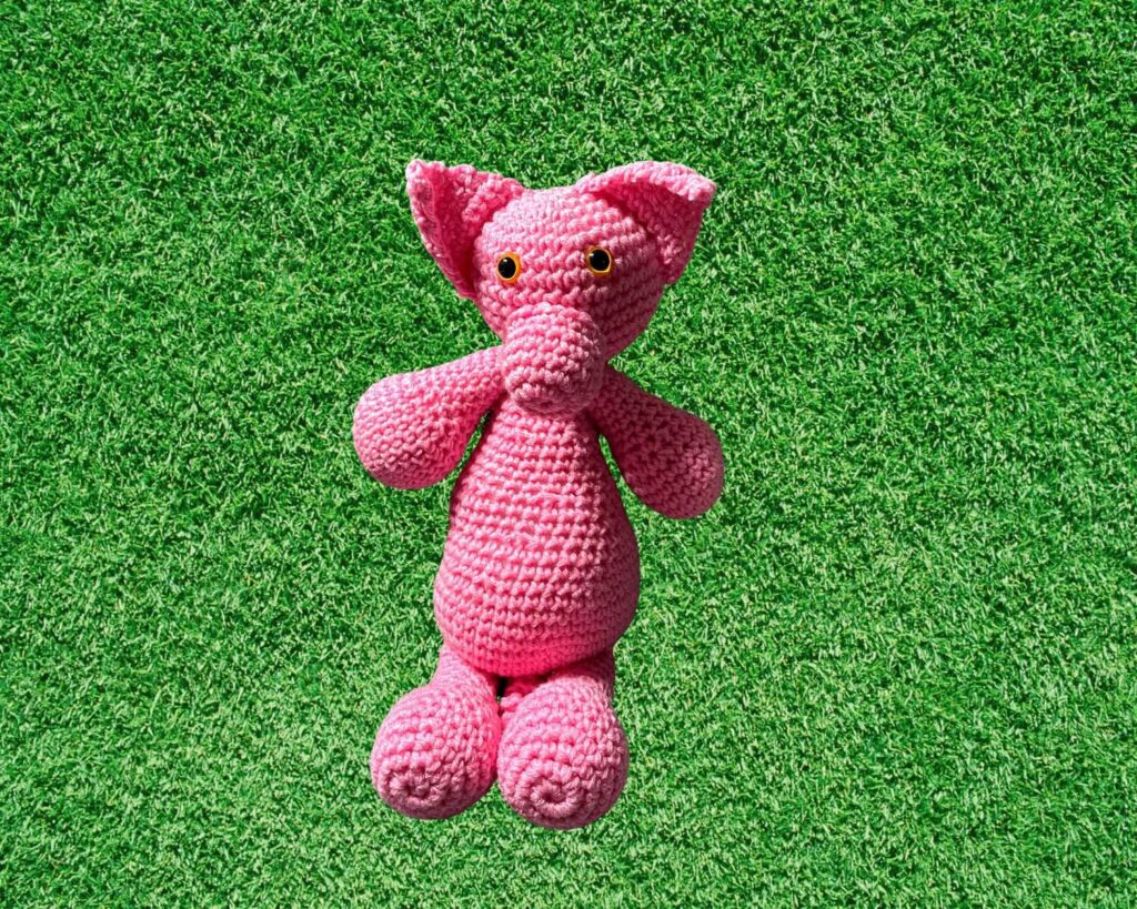 pig crochet along free crochet pattern