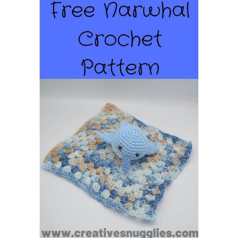 How to make a Narwhal Granny-Inspired Security Blanket