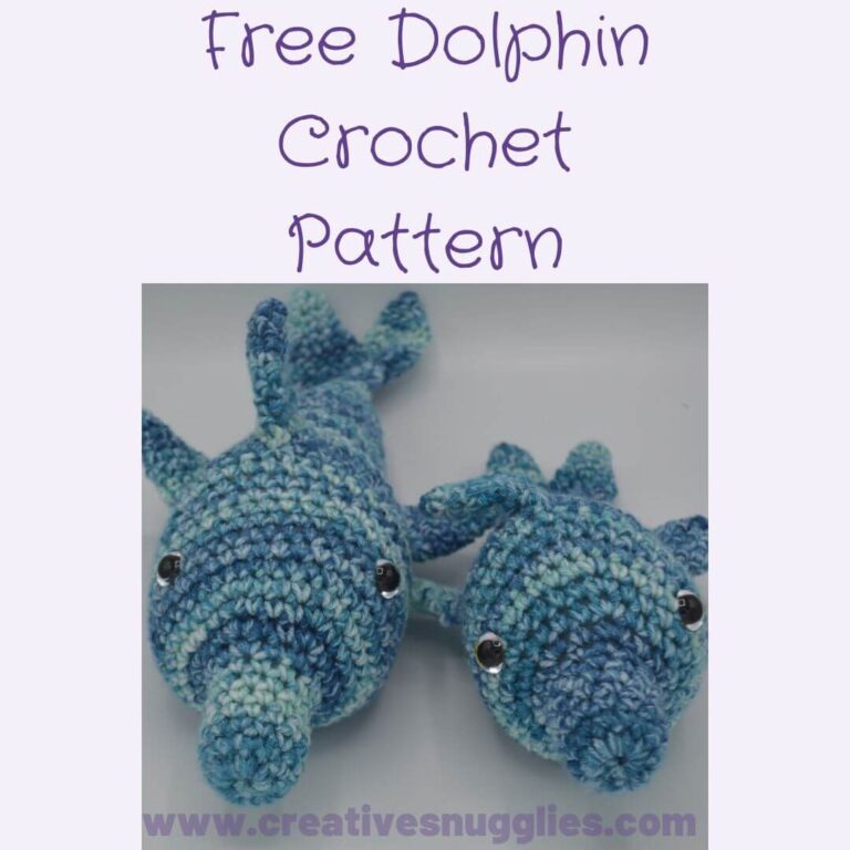 How to Make a Crochet Dolphin – Christmas in July Free Crochet Pattern