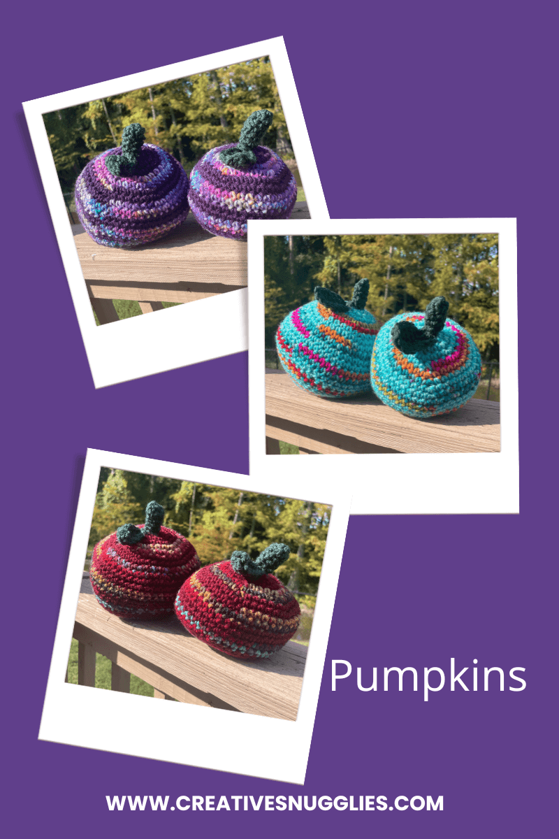 Crochet pumpkin pattern